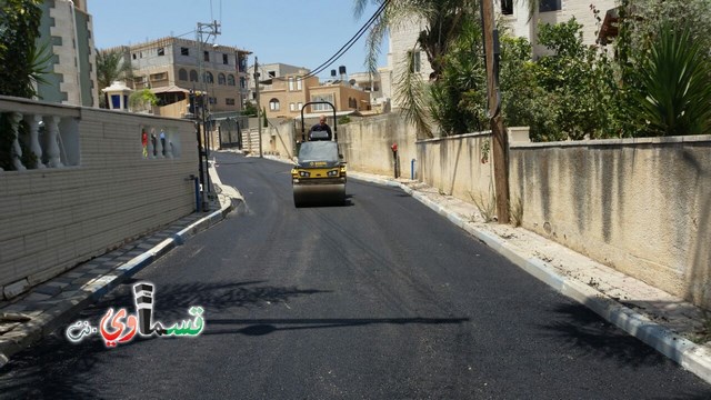 كفرقاسم-فيديو: تزفيت وتعبيد مجموعة شوارع وأزقة بحضور رئيس البلدية المحامي عادل بدير والمزيد في الانتظار 